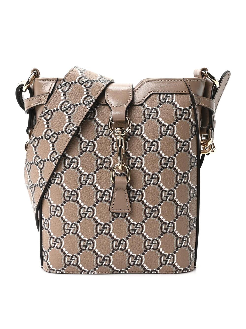 Gucci Gg Shadow Mini Bucket Bag Beige #375272G11B